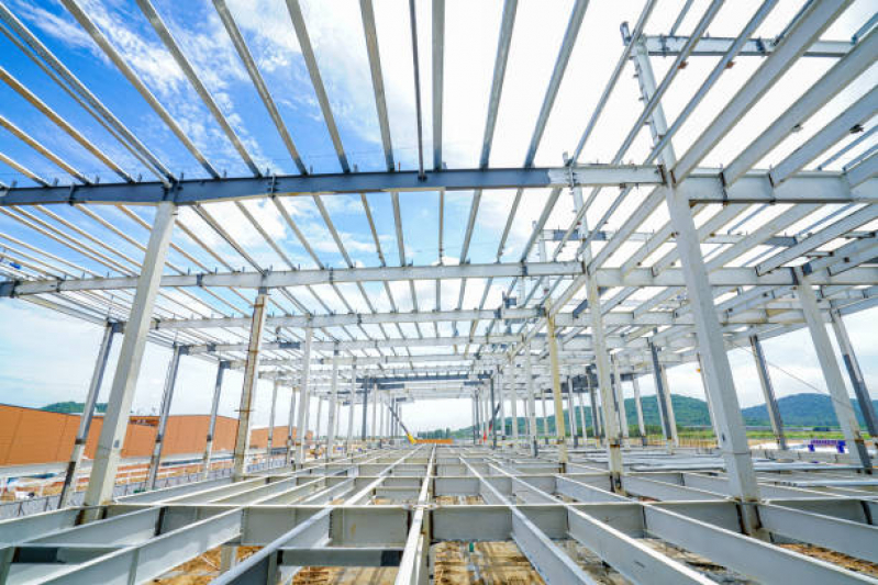 Empresa de Estrutura Metálica para Telhado Residencial Poços de Caldas - Estrutura Metálica para Pavilhão Montes Claros