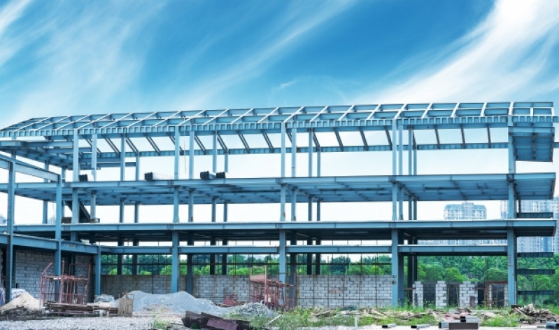 Encontrar Empresa de Estrutura Metálica para Telhado Araçuaí - Empresa de Estrutura Metálica para Telhado com Telha Sanduíche