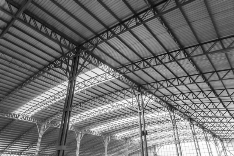 Encontrar Empresa de Estrutura Metálica Telhado Belo Horizonte - Empresa de Estrutura Metálica Telhado Embutido