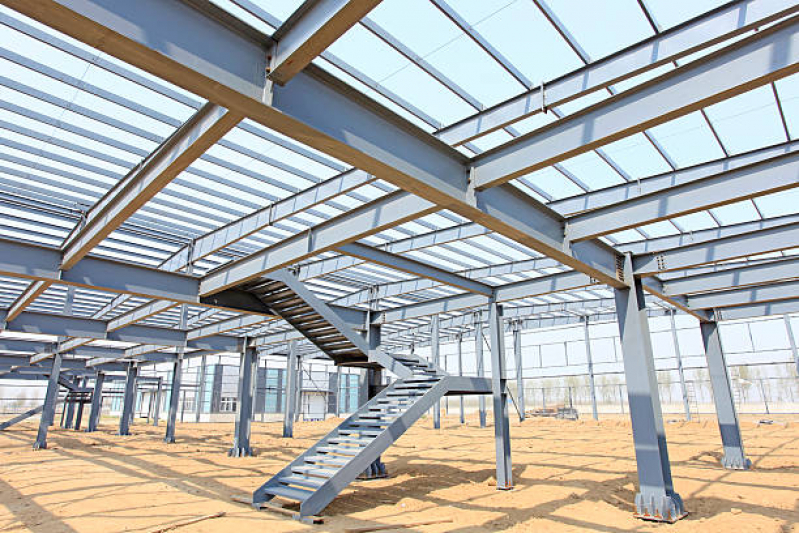 Estrutura Metálica em Aço Bom Despacho - Estrutura Metalica para Residência Montes Claros