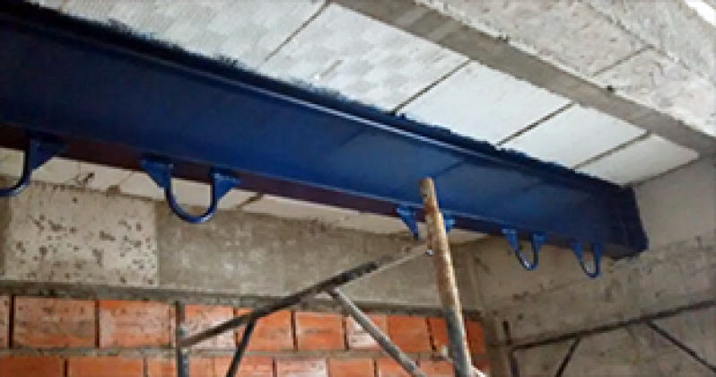 Estrutura Metálica para Telhado Embutido Passos - Estrutura Metálica para Telhado de Varanda