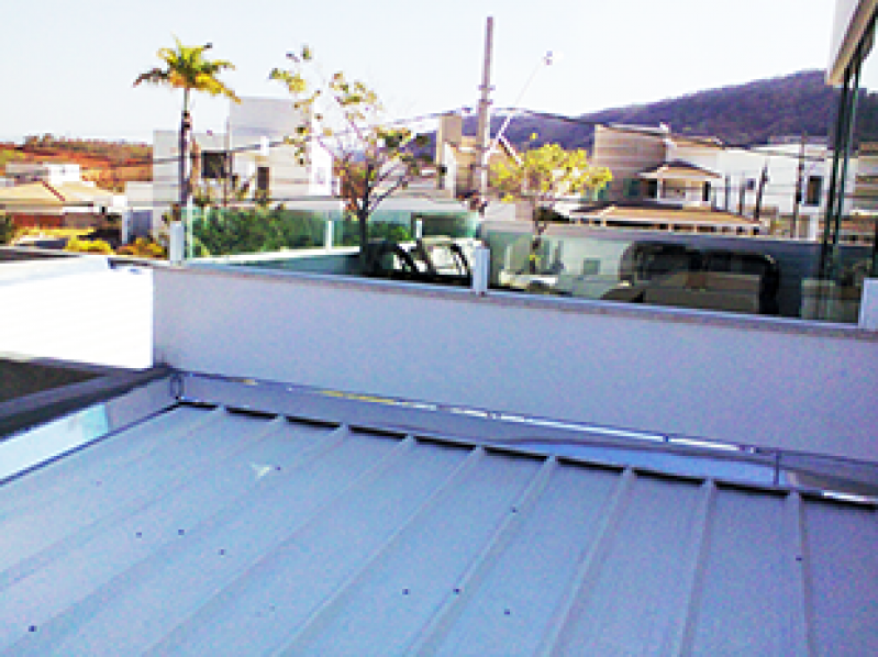 Instalação de Estrutura Metálica para Telhado de Fibrocimento Vazante - Estrutura Metálica Telhado Residencial