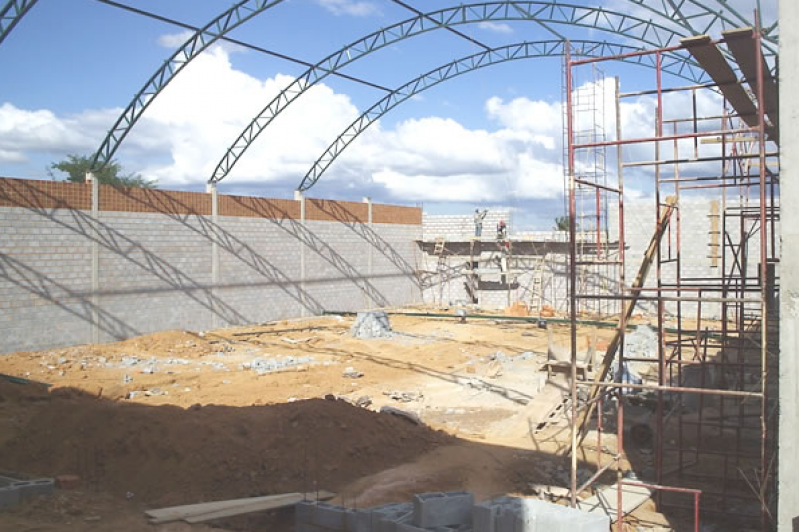 Projeto de Galpão de Estruturas Metálicas Presidente Olegário - Projeto de Estrutura de Concreto Armado