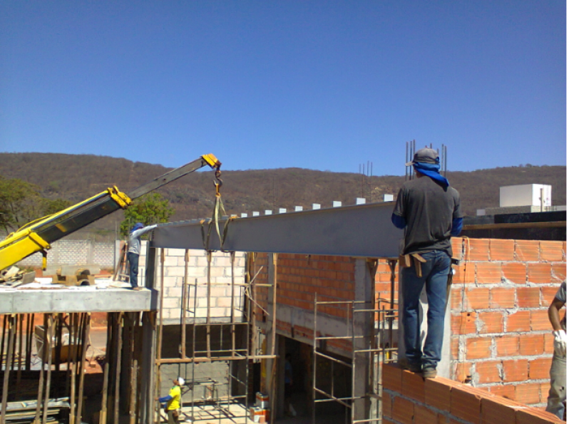Telhados com Estruturas Metálicas Livramento do Brumado - Telhado de Estrutura Metálica Residencial