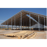 estrutura para cobertura metálica preço Lagoa Santa