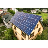 instalação energia solar residencial Caeté